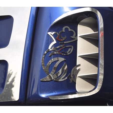 DÉCORATION EN ACIER INOXYDABLE "1/2 GRIFFIN" SCANIA