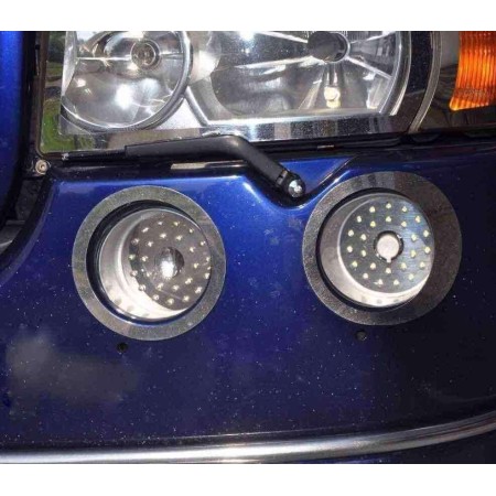 FOG LIGHTS FRAME STAINLESS STEEL SCANIA R