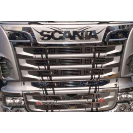 PROFILS EXTÉRIEUR POUR GRANDS PARE-CHOCS ACIER INOXYDABLE SCANIA R