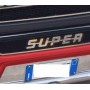 Scritta Super In Acciaio Inox Scania Serie R