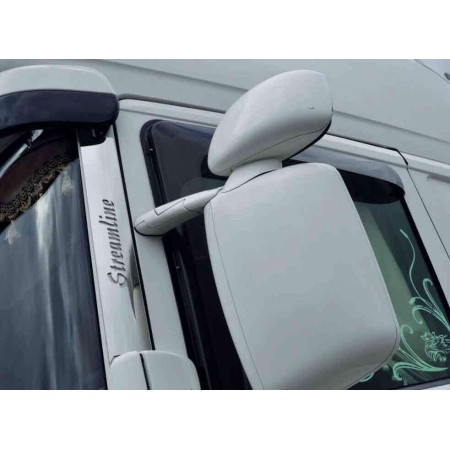 STAINLESS STEEL WRITING "STREAMLINE" DOOR COVER SCANIA STREAMLINE