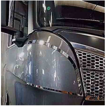 REDEDOR DEFLECTORES SUPERIORES ACERO INOXIDABLE SCANIA S - R