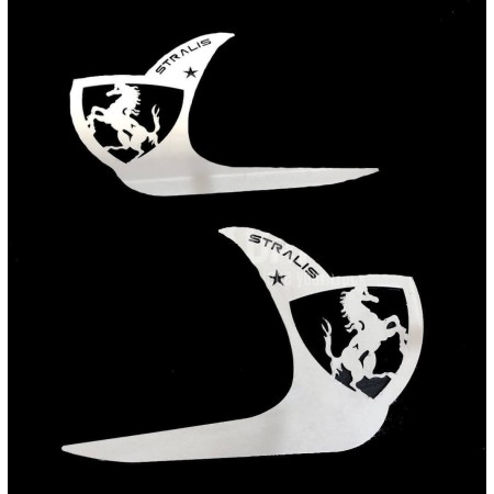 DOOR HANDLE COVERS STAINLESS STEEL STRALIS