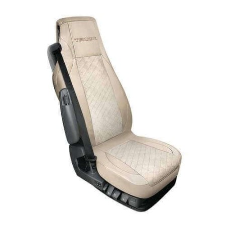 LKW-SITZBEZUG LEDERETTE UND POLYESTER
