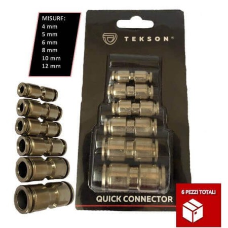 ASSORTED TRUCK AIR FITTINGS 6 PZ