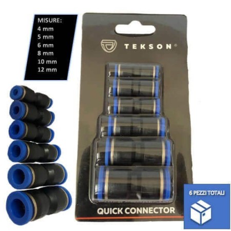 ASSORTED TRUCK AIR FITTINGS 6 PZ