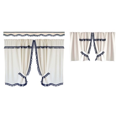 SET TENDE BEIGE CABINA BASSA DAF - IVECO - MAN - MERCEDES - RENAULT