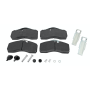 BRAKE PADS SERIES SUITABLE TO: IVECO EUROCARGO. MERCEDES ATEGO.