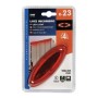 FEU DE GABARIT ROUGE 4 LED 12/24V