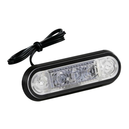 BEGRENZUNGSLEUCHTE ORANGE 3 LED 24V