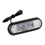 Luce da incasso a 3 Led 24V rosso camion