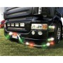 Luce Da Incasso A 3 Led 24V Rosso Camion