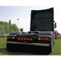 Luce Da Incasso A 3 Led 24V Rosso Camion