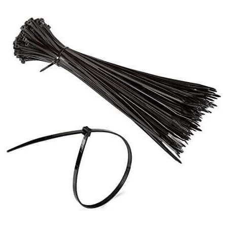 BANDE DE LIAISON PLASTIQUE EN NYLON NOIR