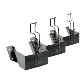 WHEEL CHOCK SUPPORT PAINTED BLACK