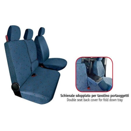 SEAT COVERS SUITABLE TO FIAT DOBLO' CARGO SINCE 2015