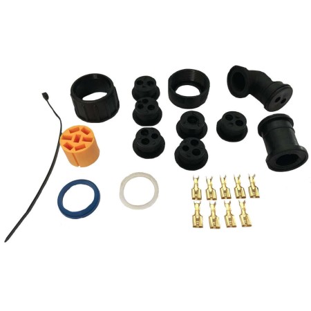 CONNECTOR KIT 7 POLES FOR REAR TRAILER LIGHTS - TYPE ASPOCK