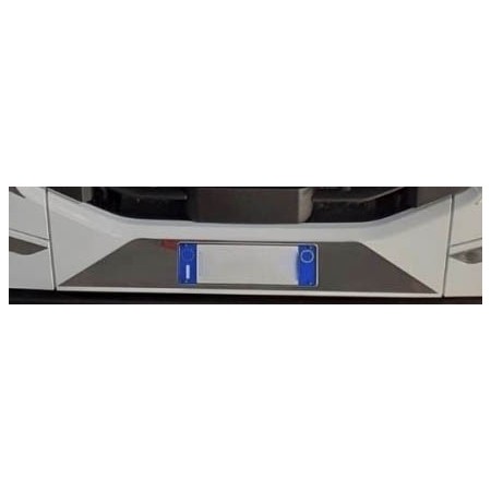 PORTE PLAQUE D'IMMATRICULATION ACIER INOXYDABLE IVECO S-WAY