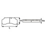 DISC BRAKE PAD KIT IVECO - DAF - RENAULT
