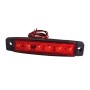 BEGRENZUNGSLEUCHTE ROT 6 LED 24V