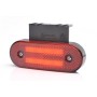 FANALINO INGOMBRO FULL LED ROSSO EFFETTO NEON 12/24V