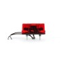 LUCE TARGA A LED ROSSA DESTRA - SINISTRA 12/24V