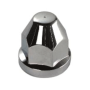 NUT COVERS CHROMED PLASTIC 27 mm