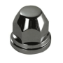 NUT COVERS CHROMED PLASTIC 32 mm