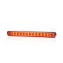 LED LIGHT ORANGE WITH DYNAMIC ARROW 12/24V. Side right - left.