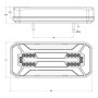 REAR LIGHT FULL LED RIGHT - LEFT 12/24V WITH DYNAMIC ARROW.