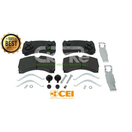 PASTILLAS DE FRENO TRASERAS MERCEDES ACTROS MP4