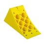 PETITE CALE DE ROUE EN PLASTIQUE JAUNE 335 x 122 x 147