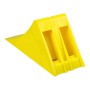 PETITE CALE DE ROUE EN PLASTIQUE JAUNE 335 x 122 x 147