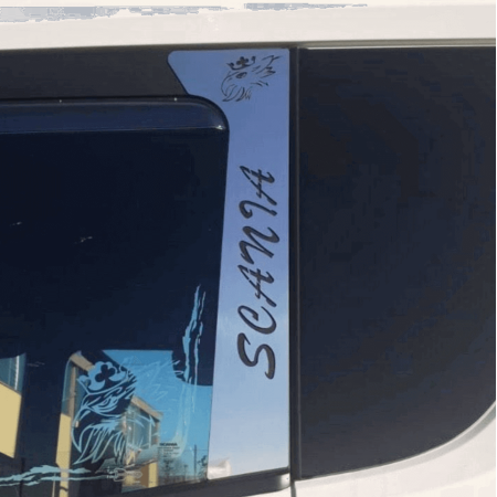 B-SÄULEN-APPLIKATION SCANIA S