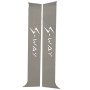 STAINLESS STEEL DOOR PILLAR COVERS IVECO S-WAY