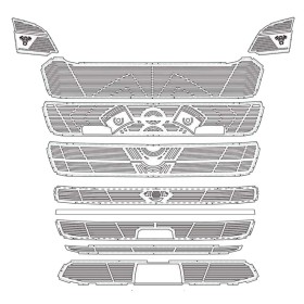 MASQUE INTERNE SANS FEUX DE BROUILLARD SCANIA S
