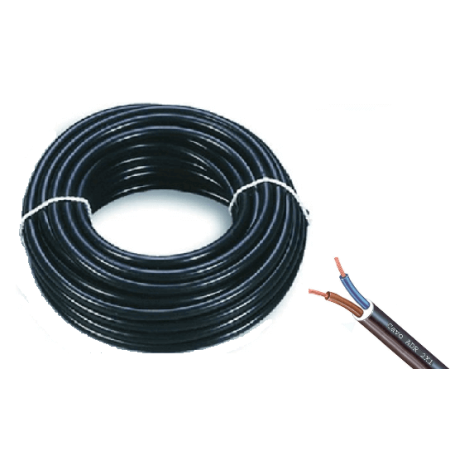 ELECTRIC CABLE 2-POLE 2X1 ADR SALE BY THE METER