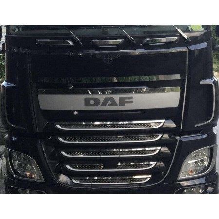 KÜHLERGRILL-APPLIKATION EDELSTAHL XF 106