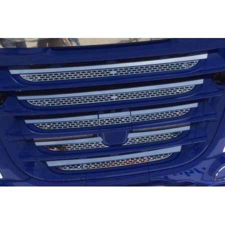 EDELSTAHL APPLIKATION GRILLE DAF XF 106