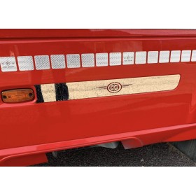 Cornice Carena Lato Passeggero Inox Daf Xf 106