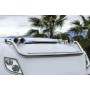 STAINLESS STEEL ROOF LIGHT BAR SHORT MODEL DAF XF 106 EURO 6