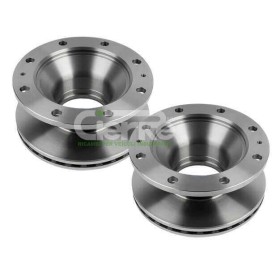 BRAKE DISCS FRONT- REAR IVECO EUROCARGO