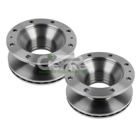 BRAKE DISCS FRONT- REAR IVECO EUROCARGO