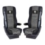 FUNDAS DE ASIENTO PARA DAF XF 106 - 105 SERIE NEGRA