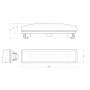 LUZ VISERA LED EFECTO NEON SCANIA R