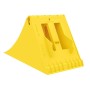 GRANDE CALE DE ROUE EN PLASTIQUE JAUNE 467 x 198 x 225