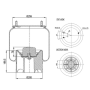 COUSSIN D'AIR REMORQUE ROR - MERITOR