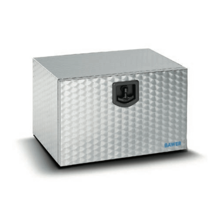 Cajas De Herramientas De Acero Inoxidable Con Flores Bawer