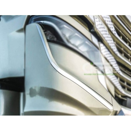 PERFILES LATERALES BAJO FARO INOX IVECO S WAY