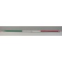 BANDERA ITALIANA NEON 24V 1 mt CON ENCENDEDOR ATAQUE